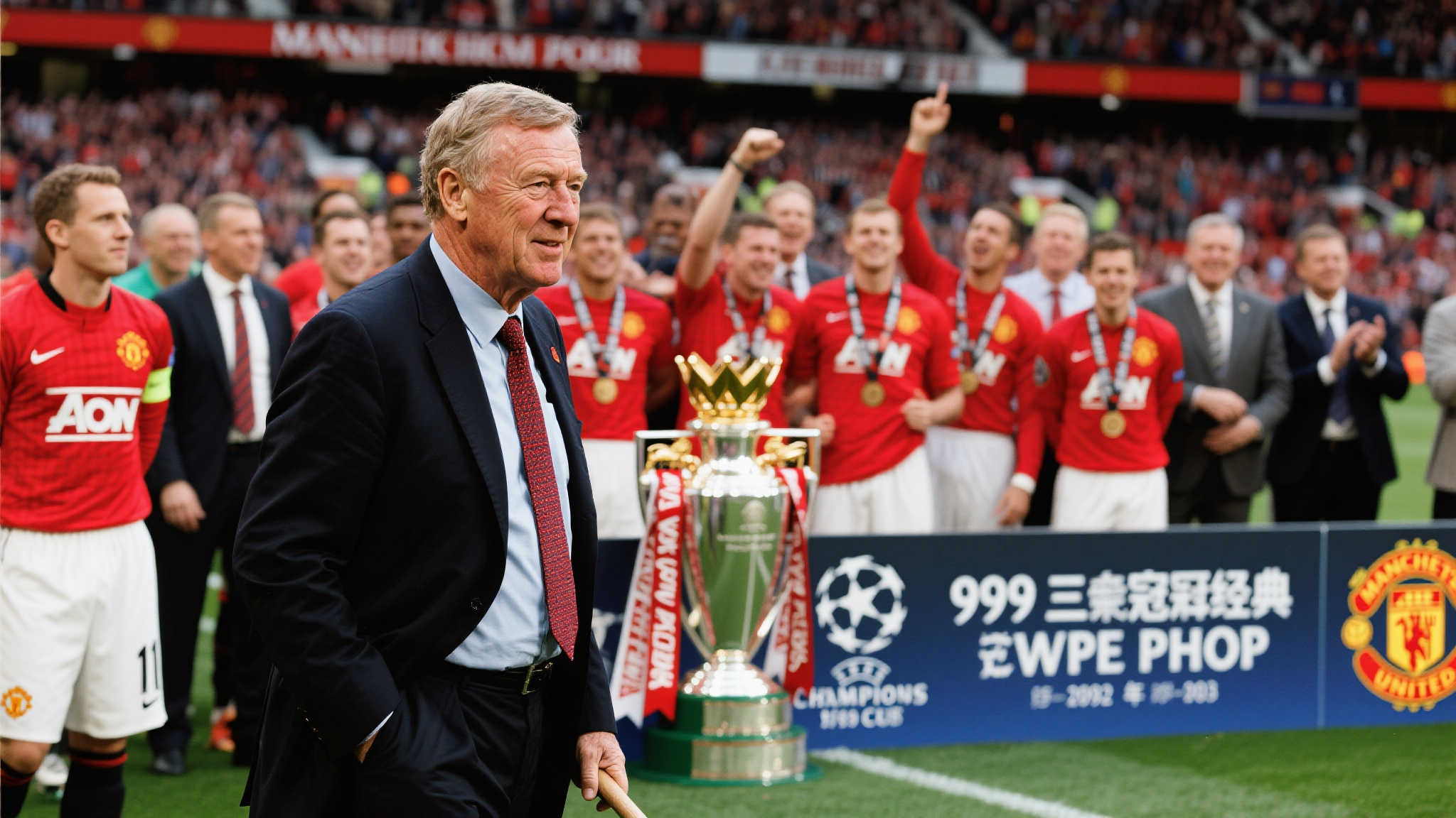 欧洲足球联赛历史上的辉煌王朝回顾 提起曼彻斯特联合,我们首先想到便是那位叱咤风云数十