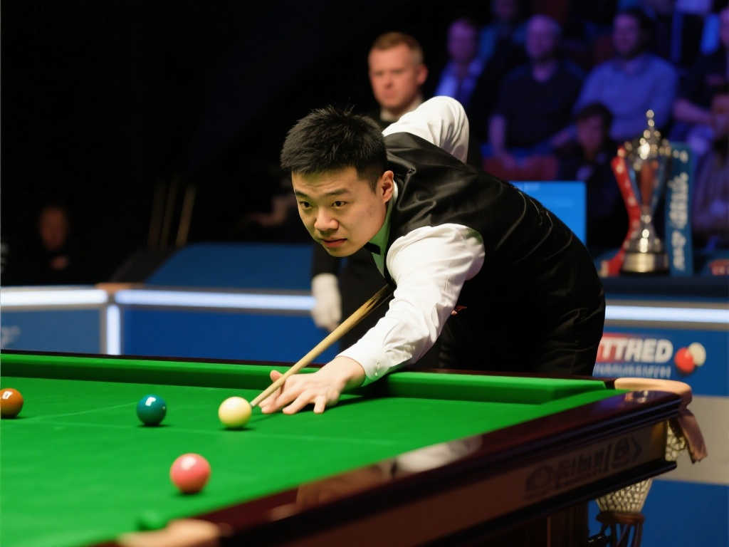 世锦赛决赛首阶段:赵心童强势压制,4杆50+与2杆破百震撼全场 世锦赛决赛首阶段:赵心童强势压制,4杆50+与2杆破百震撼全场